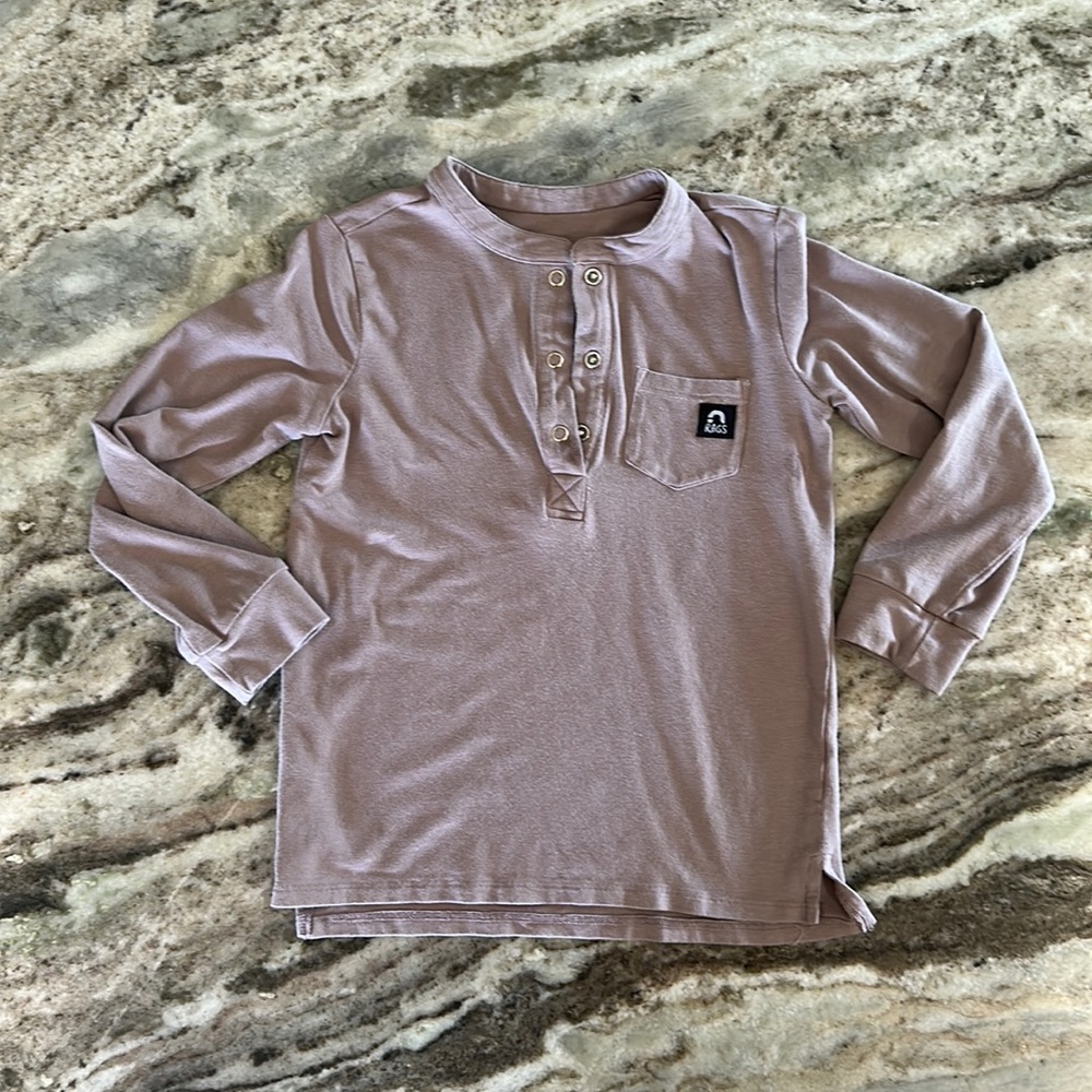 Toddler Rags Long Sleeve Shirt, size 3/4